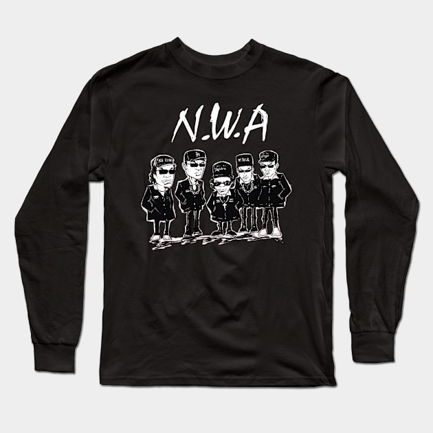 Hip hop clan Long Sleeve T-Shirt by Paundra